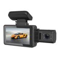 thumbnail image 2 of Front and Rear Recording Dash Cam 1080P HD Night Vision Car Camera Recorder ( without WiFi ), 2 of 5