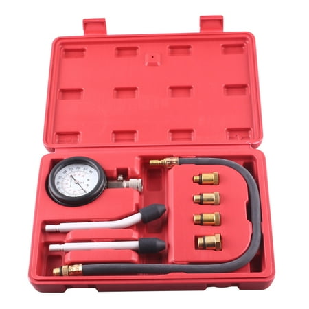 GZYF Multi-function Automotive Compression Gauge Test Set for Engine Cylinders Diagnostic Tester Gauge Tool Kit (Best Engine Compression Tester)