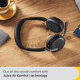 thumbnail image 2 of Jabra Evolve2 65 Flex - USB-A UC Stereo Wireless Headset / Music Headphones, 2 of 7