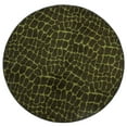 thumbnail image 1 of Furnish My Place Giraffe Tree Topper Area Rug for Living Room, Dining Room, Kitchen, Bedroom, Made in India - 8' Round, 1 of 5