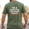 thumbnail image 3 of I'm A Grown Man I Do What My Daughter Wants Shirt - Funny Girl Dad T-Shirt, Father of Daughters Gift, 3 of 5