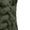 Green-L, variant on Long Sleeve Loose Fit Hooded Cardigan Cable Knit Design Front Button High Slit for Women Wear
