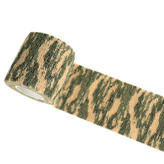 Adhesive Outdoor Military Stretch Camo Camouflage Tape Bandage Hunting Wrap