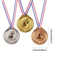 thumbnail image 2 of 3 premios de competición de medallas de oro/plata/bronce de 65 cm para competición deportiva, 2 of 8
