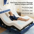 thumbnail image 3 of Adjustable Bed Frame Base Twin XL Size with Massage, Ergonomic Head&Foot Incline - Zero Gravity Electric Bed with 4 USB Ports, Nightlight, Wireless Remote, 3 Min Fast Assembly, 3 Height Options, 3 of 11