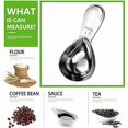 thumbnail image 4 of 2 Measuring Spoons Coffee Spoon Stainless Steel Coffee Spoon Set 1 Tablespoon (15 ml) and 2 Tablespoons (30 ml), 4 of 5