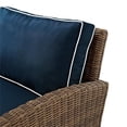 thumbnail image 6 of Crosley Furniture Bradenton 5-Piece Fabric Outdoor Sectional Set in Navy, 6 of 18