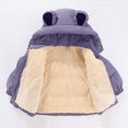 thumbnail image 4 of WXFAZCVU Baby Quilted Jacket with Hood Bear Ears Outwear Boys Girls Warm Winter Clothes Size 2-3 Years, 4 of 4