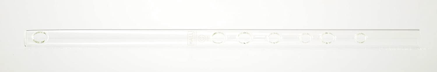 Hall Crystal Flute 11299 - Inline Glass Piccolo in C - Clear Glass