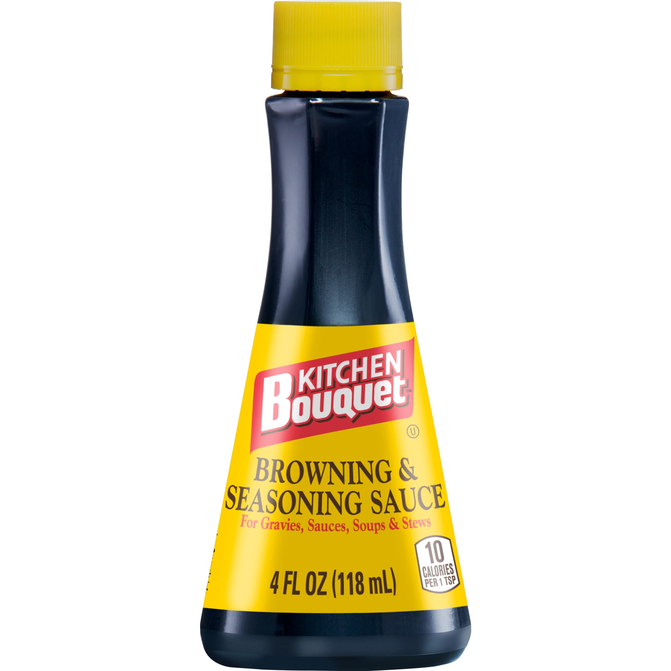 (4 pack) Kitchen Bouquet Browning and Seasoning Sauce, 4 fl oz