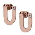 thumbnail image 3 of Set de Joyería para Mujer Iniciales LuckyLy, Collar y Aretes Oro Rosa 18k, Modelo Yara rosa UNITALLA, 3 of 7