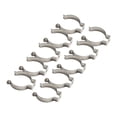 thumbnail image 3 of 10Pcs Spring Terry Clips Open Type Spring Steel Tool Clips Heavy Duty 38Mm, 3 of 9