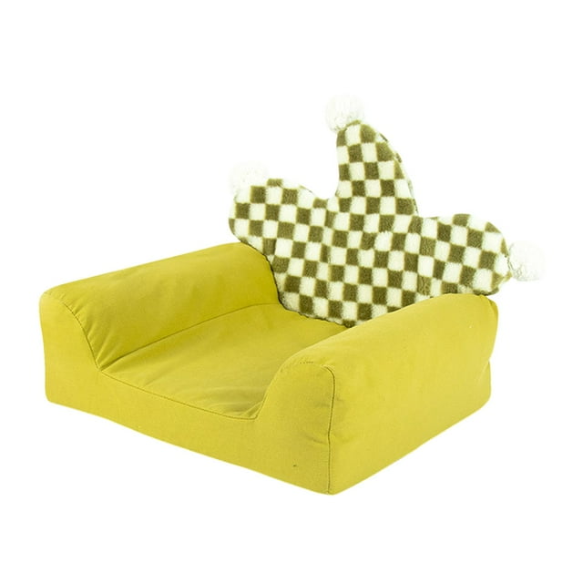 GROWTH TANK Lit pour Chat d'Intérieur Respirant Chaud Canapé pour Chaton Lit Mignon Maison Canapé pour Chat