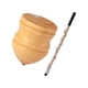 thumbnail image 5 of Trompos de madera sin pintar con varilla, juguete giroscópico hecho a mano, estabilidad mejorada 8 pulgadas con varilla de 50 cm, 5 of 9