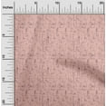 thumbnail image 2 of oneOone Polyester Spandex Medium Pink Fabric Texture Sewing Material Print Fabric By The Yard 56 Inch Wide, 2 of 4