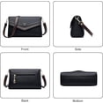 thumbnail image 3 of Crossbody Shoulder Bag for Womens PU Leather Crossbody Shoulder Bags Phone Purse Handbags Wallet, 3 of 7