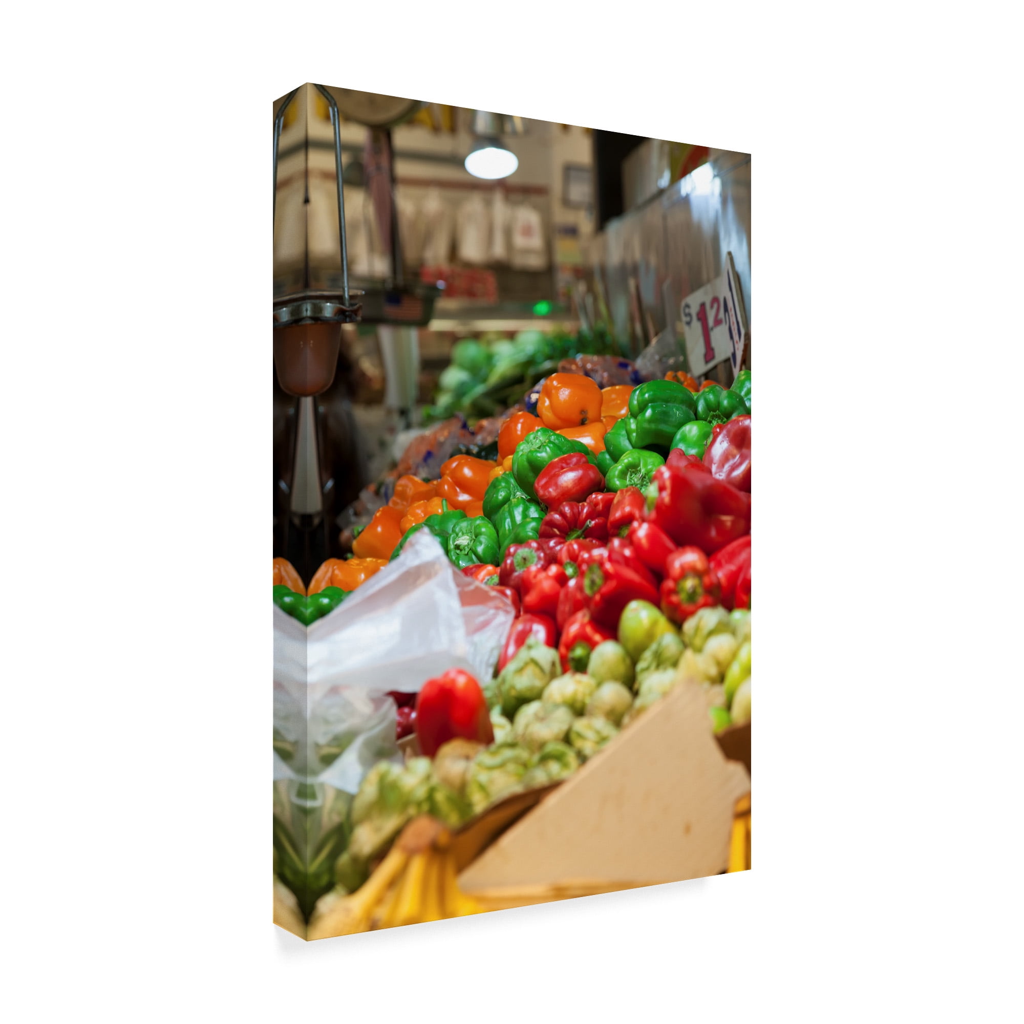 Trademark Fine Art 'Grand Central Market' Canvas Art by Chris Moyer