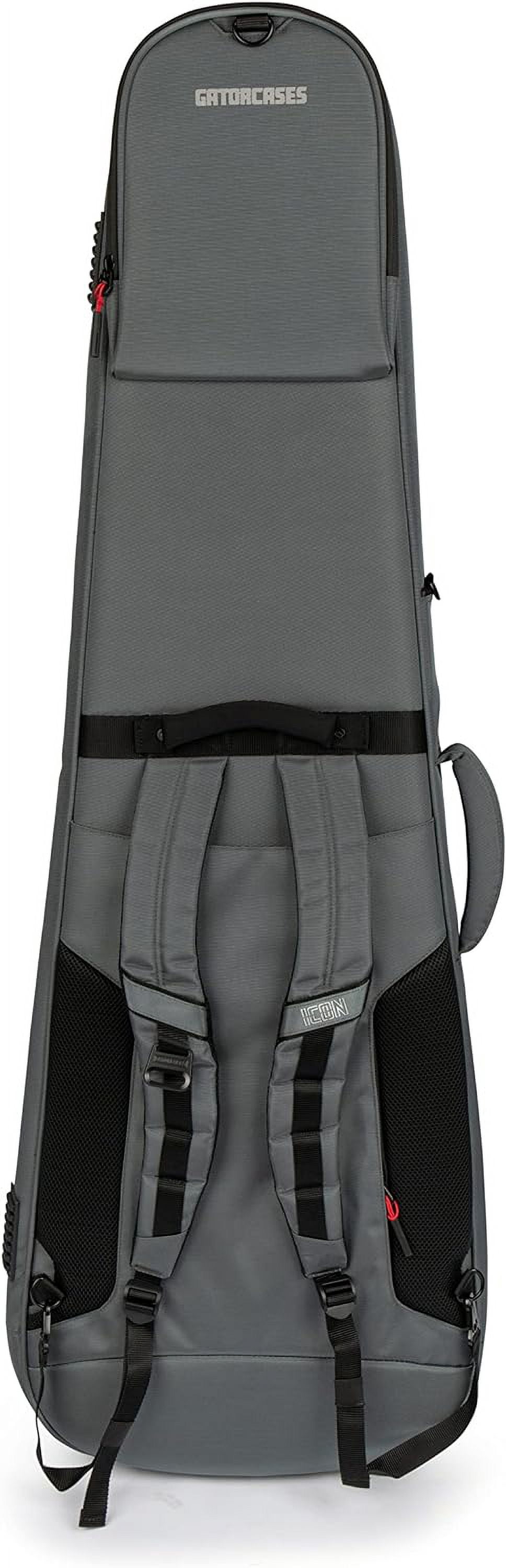 Gator ICON Series Gig Bag for Electric Bass Guitars Gray