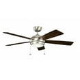 thumbnail image 6 of Ceiling Fan with Light Kit 13.75 inches Tall By 52 inches Wide-Natural Brass Finish Bailey Street Home 147-Bel-2011809, 6 of 10