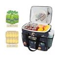 thumbnail image 2 of FORMRS Insulated Cooler Bag 24 Cans Capacity Soft Leakproof Lunch Box with Side Pockets, Astronaut Space, 2 of 7