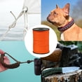 thumbnail image 5 of Uxcell 100FT 550 Paracord, 9 Strand Parachutes Cord Spool 4mm Survival Strong Rope String for Camping Hiking, Orange, 5 of 5