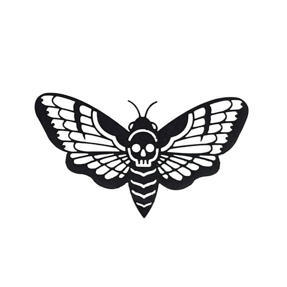 Rdhnmea Metal Silhouette Butterfly Bookmarks for Adult, Gothic Butterfly Bookmark, Cool Halloween Bookmarks