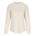thumbnail image 6 of Patlollav Womens Casual Round Neck Long Sleeve Pullover Colorblock Tops Blouse, 6 of 6