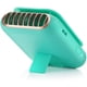 thumbnail image 1 of Mini ventilador, carga USB, ventilador portátil con velocidad ajustable de 3 velocidades, pequeño ventilador silencioso con cordón para el hogar, la oficina, los viajes (verde) Ormromra HS-0201, 1 of 2