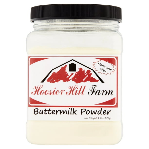 Hoosier Hill Farm Buttermilk Powder, 1 lb plastic jar