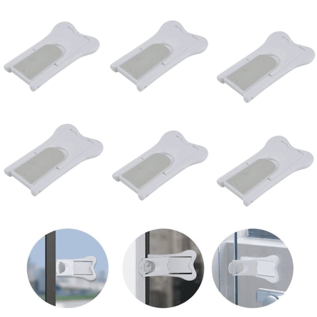 Set de 6 Adhesivos de Succión para Puerta Corredera