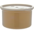 thumbnail image 1 of Carlisle FoodService Products Classic Récipient de Rangement Rond avec Couvercle pour Cuisine, Restaurants, Maison, Plastique, 1,5 Litres, Beige, 1 of 4
