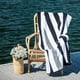 thumbnail image 4 of Toalla de playa Laguna Beach Textile Co. Cabaña a rayas de gran tamaño, 4 of 7