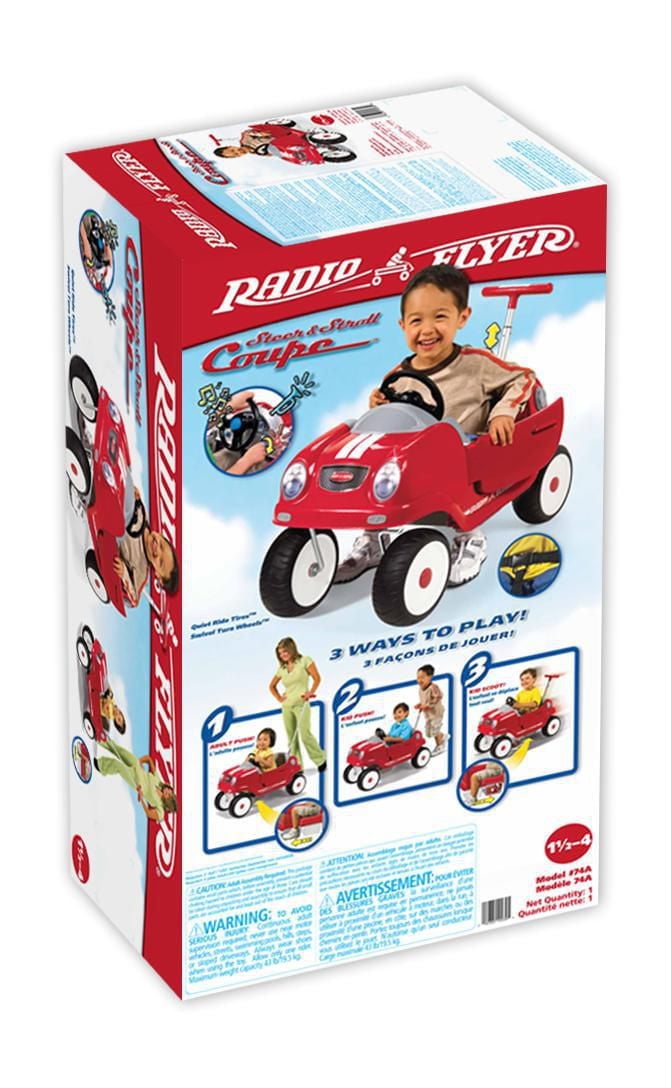 Radio Flyer Steer & Stroll Coupe