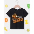 thumbnail image 1 of Thanksgiving Turkey Driving Print Short Sleeve T-Shirts For Boys - Cool, Lightweight And Comfy Summer Clothes!, 1 of 6