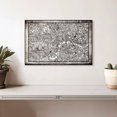 thumbnail image 2 of Elephant Stock City Map Of London Grunge Wall Art - Horizontal Canvas Wall Art - Living Room Wall Decor - Map Canvas - Gray And Beige Decor - 12" x 8", 2 of 4