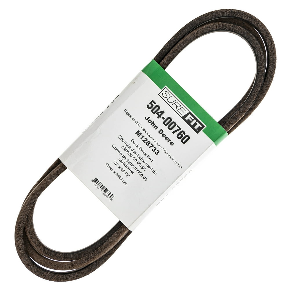 SureFit Engine To Deck VBelt Replacement for John Deere M128733 LT133