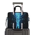 thumbnail image 2 of FORMRS 16" Laptop Bag Carrying Sleeve Case with Handle Travel Shoulder Briefcase, Blue Tree, 2 of 8