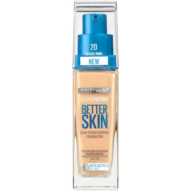 Maybelline Super Stay Better Skin Foundation, Classic Ivory