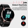 thumbnail image 2 of Reloj inteligente Irfora H11 Smart Watch BT 4.0 1.22in Pantalla táctil Smart Bracele con frecuencia cardíaca GPS Fitness Activity Tracker IP68 Impermeable Salud Ejercicio Smartwatch para Android iOS N Irfora Reloj inteligente, 2 of 7