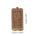 thumbnail image 3 of Chocolate Mold under $5! CQCYD Silicone Chocolate Mold, Food Grade Chocolate Bar Maker, Deep Candy and Jelly Mold, Baking Mold for Kitchen and Gift, 3 of 8