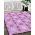 thumbnail image 3 of Ahgly Company Machine Washable Indoor Rectangle Transitional Orchid Purple Area Rugs, 8' x 12', 3 of 7