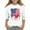 White2, variant on GERsome Boys Girls 3/4 Sleeve Crewneck T-Shirts 4th of July Patriotic Tops for Unisex Kids American Flag Summer Graphic Tee, 3-4 Years