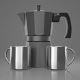 thumbnail image 3 of Cafetera Espresso Stovetop, cafetera con forma de caimán, 360 ml, 6 tazas, 3 of 7