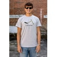 thumbnail image 3 of Broken Hockey Stick Sports Athletic Men's Graphic T Shirt Tees Brisco Brands M, 3 of 3