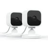 Blink Mini Indoor 1080p Wi-Fi Security Camera, White - 2-Pack