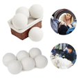 thumbnail image 5 of 10pcs Wool Felt Wrinkle Releasing Reusable Laundry Steamy Dryer Ball Washer, 5 of 5