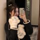 thumbnail image 3 of Sanrio Cinnamoroll-guantes de felpa My Melody, manoplas gruesas de Anime coreano Kawaii, bufanda para montar en invierno, protección contra el frío, 2023, 3 of 4