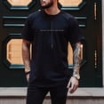 thumbnail image 3 of Men’s Christian Graphic T-Shirt, John 14:6 Bible Verse Shirt, Faith Message Cotton Tee, 3 of 4