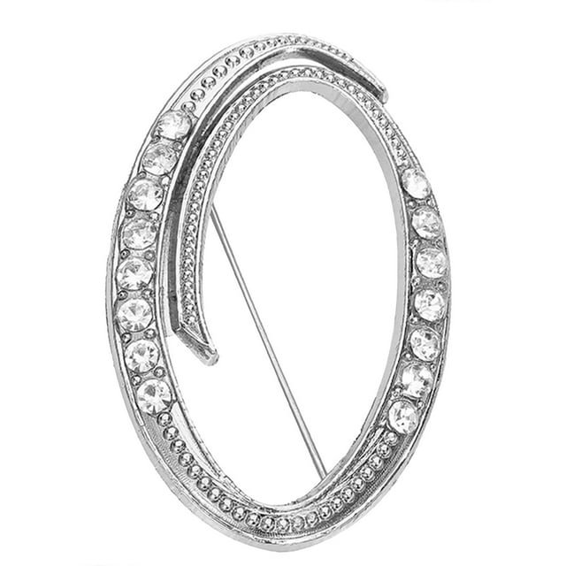 New Personality Set With Diamond Brooch 26 English Letter Brooch