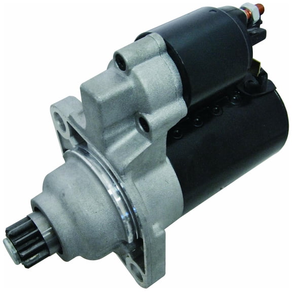 OEG Parts New 12V PMGR Starter Replacement For Audi A3 2.0L 2004-13, TT 2.0L 2009; Replacement For Volkswagen 2.0L Golf Beetle 2012-13, GTI 2006-14, CC 2009-16 0-001-121-403 02M911023GX 0986020237